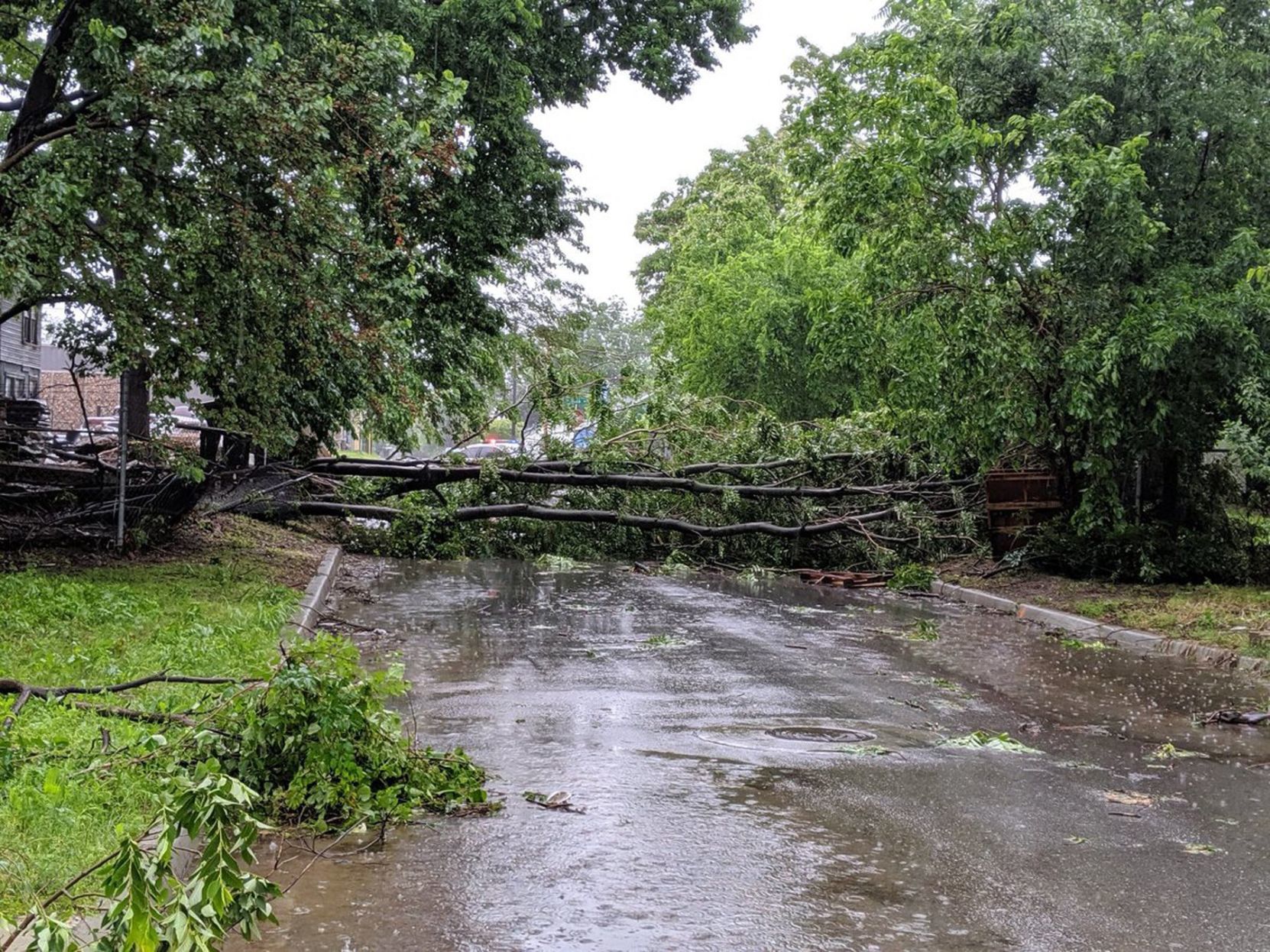North Tulsa damage